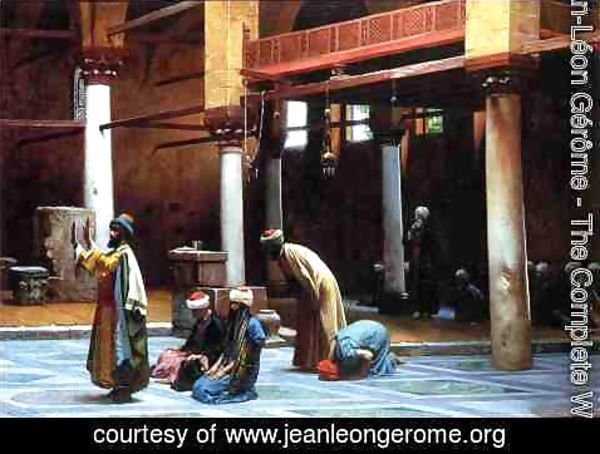 Jean-Léon Gérôme - Prayer In The Mosque