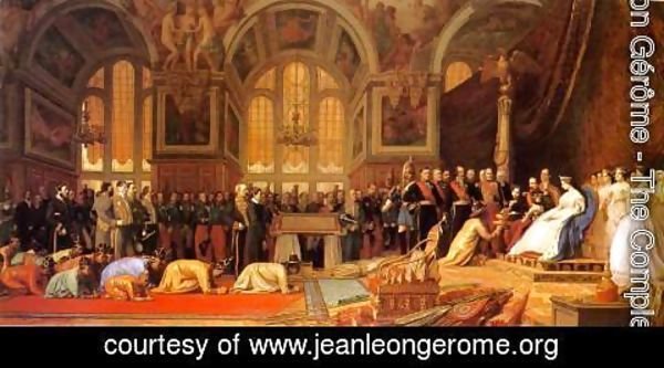 Jean-Léon Gérôme - The Reception Of The Siamese Ambassadors At Fontainebleau
