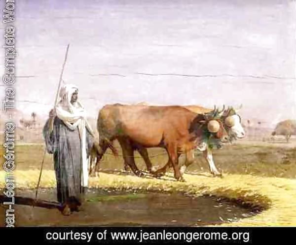 Jean-Léon Gérôme - Treading Out The Grain In Egypt
