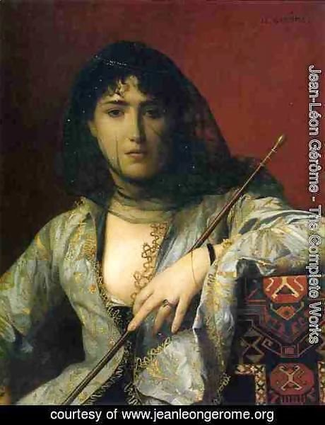 Jean-Léon Gérôme - Veiled Circassian Lady